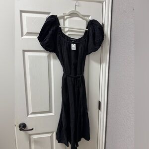 A pea in the pod new black maternity dress